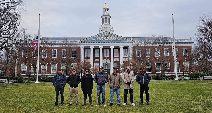 pesquisadores do NEES nas Universidades de Harvard