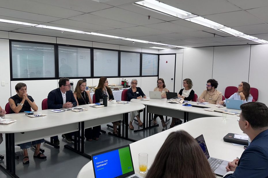 Membros do NEES e MEC reunidos em Brasília para discutir combate à evasão e ao abandono escolar